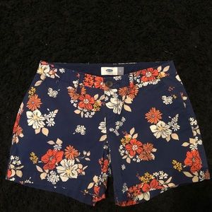 Floral old navy shorts